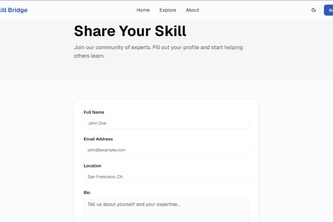 Skill bridge 