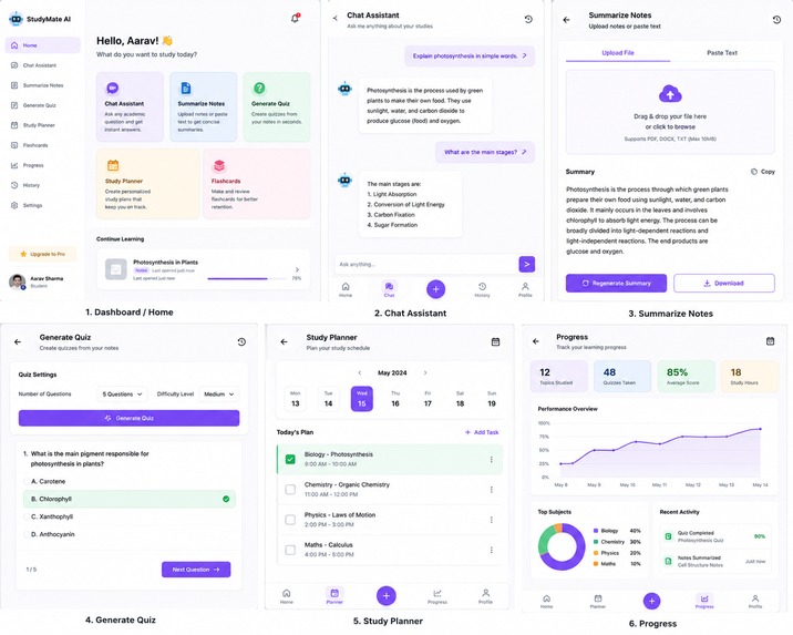 StudyMate AI – screenshot 1