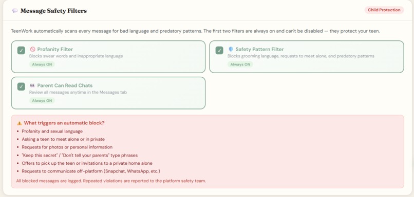 Teenwork – screenshot 3