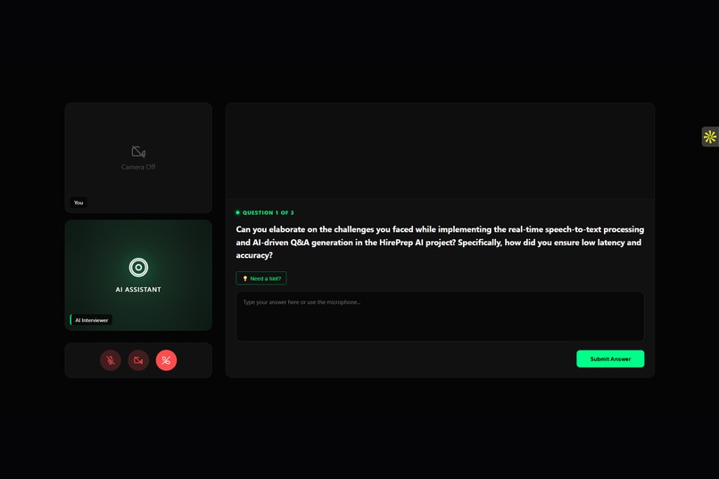 HIREPREP-AI – screenshot 1