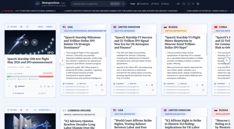 Newspectives - new perspective on news – screenshot 1