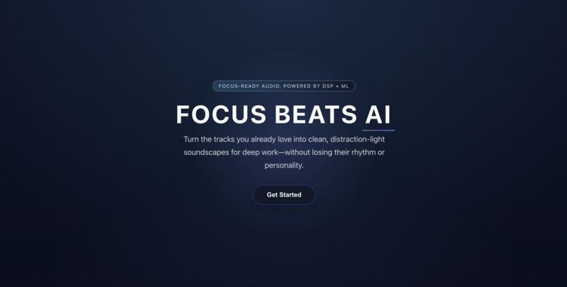 FocusBeats AI – screenshot 2