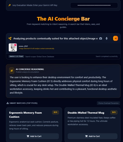 The AI Concierge Bar – screenshot 3
