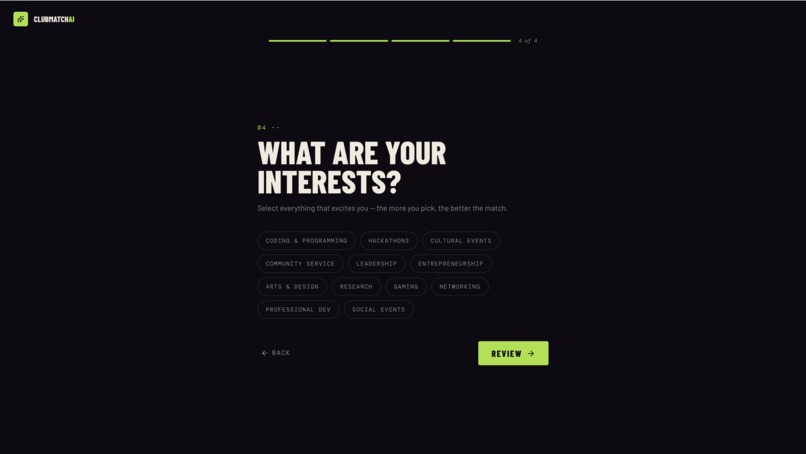 Clubmatch AI – screenshot 2