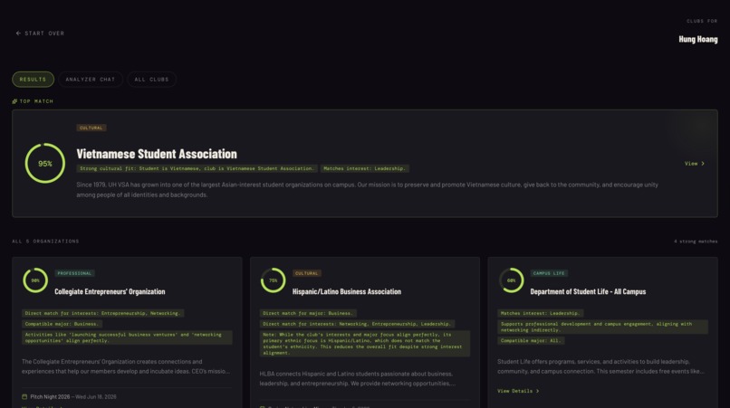 Clubmatch AI – screenshot 4