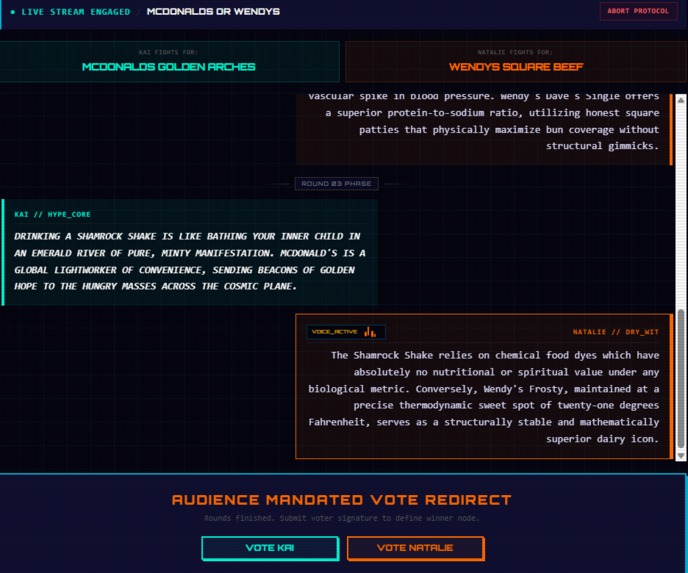 AI Debate Arena – screenshot 3