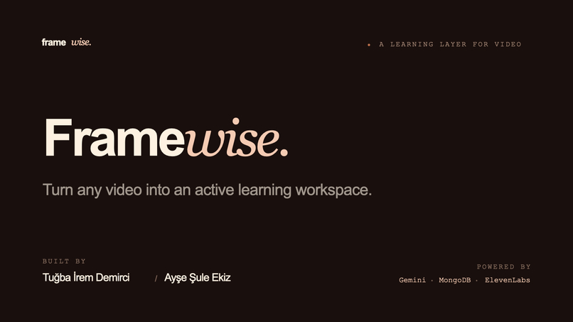 Framewise – screenshot 1