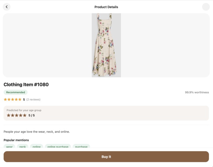 StyleMatch – screenshot 3