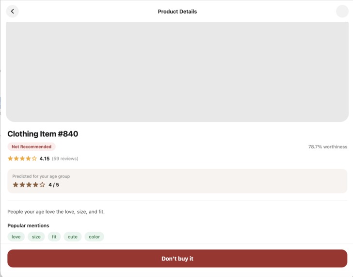 StyleMatch – screenshot 4