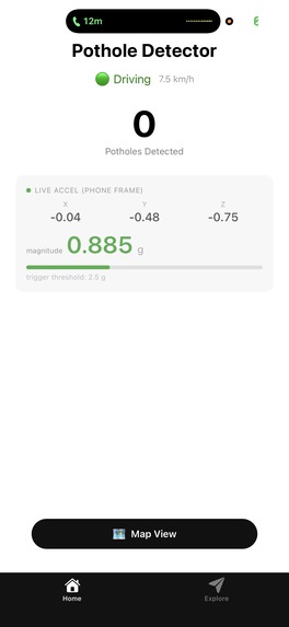 Pothole Detector – screenshot 3