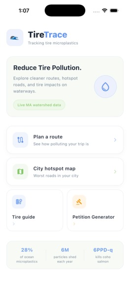 TireTrace – screenshot 1
