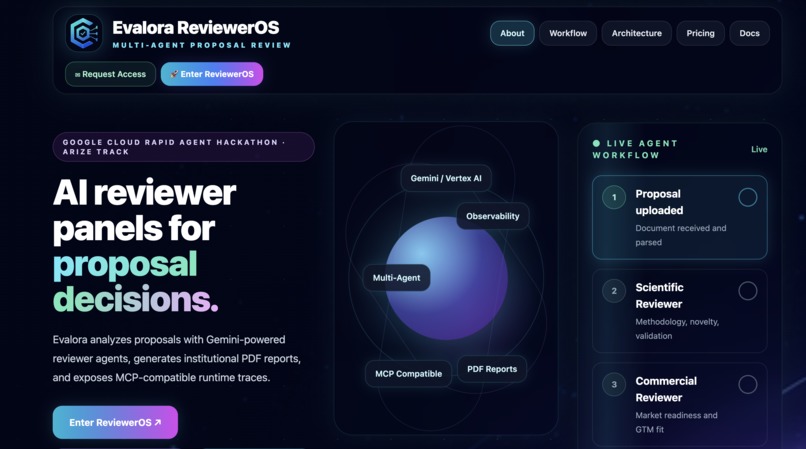 Evalora ReviewerOS – screenshot 4