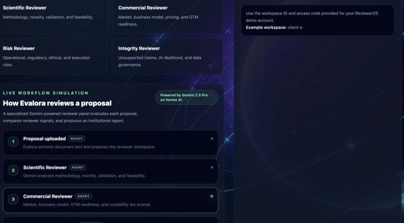 Evalora ReviewerOS – screenshot 5