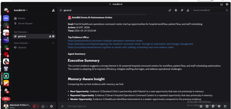 Continuous-Action Memory-Augmented Web Intelligence Agent – screenshot 2
