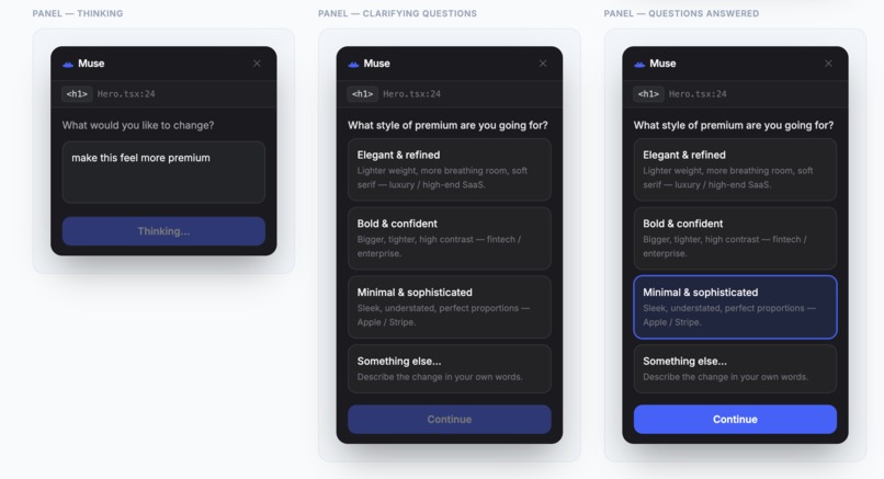 Muse – screenshot 2
