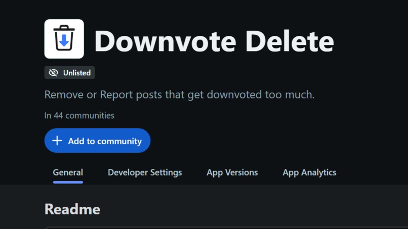 Downvote Delete – screenshot 1