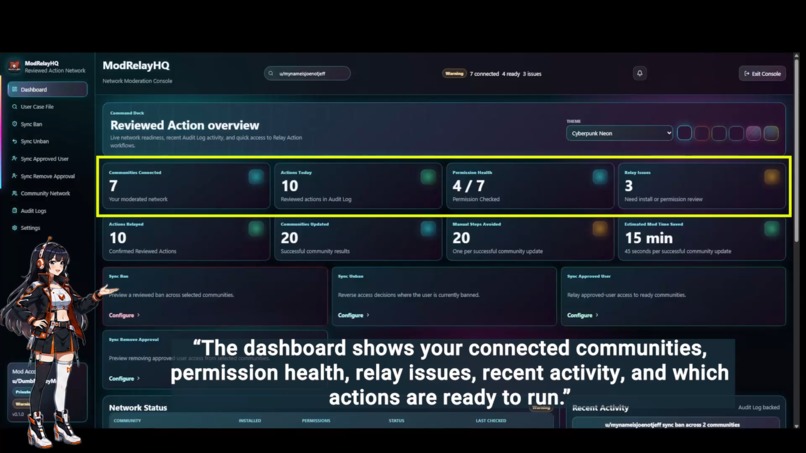 ModRelayHQ – screenshot 2