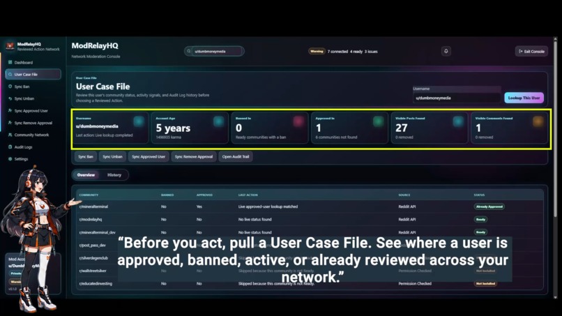 ModRelayHQ – screenshot 3