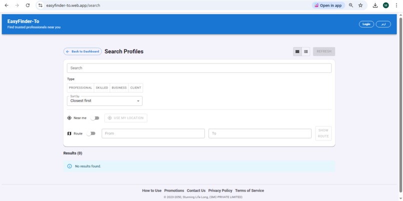 easyfinder-to – screenshot 5
