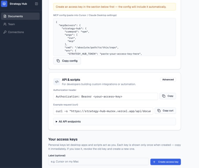 Strategy Hub – screenshot 4