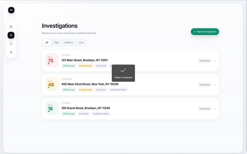 RentProof – screenshot 1