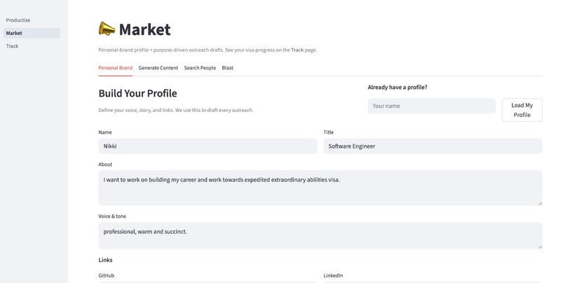 PaperPilot - Personal Brand Builder – screenshot 1