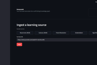 Honeycomb — Your Learning Knowledge Agent