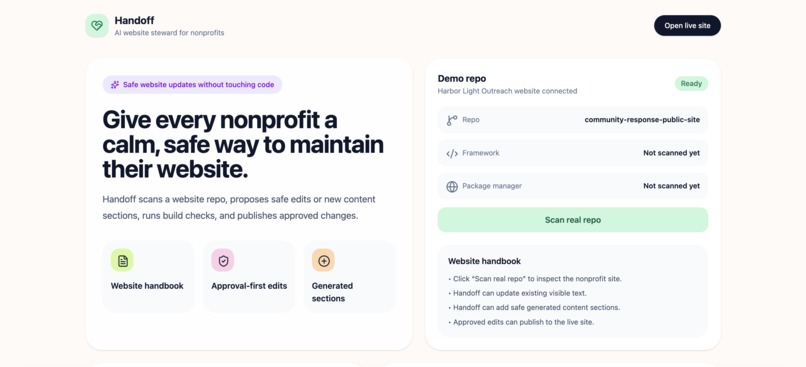 Handoff – screenshot 1