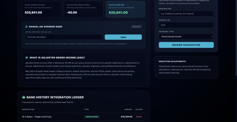 CollegeFinanceAI – screenshot 2