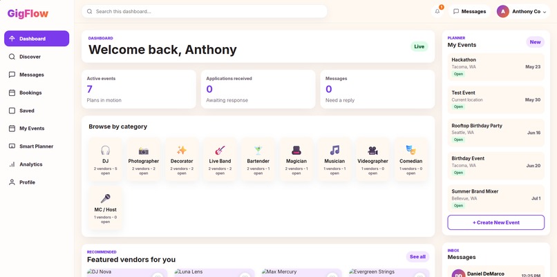 GigFlow – screenshot 3