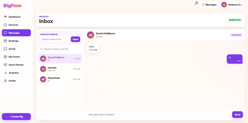 GigFlow – screenshot 4