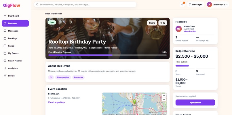 GigFlow – screenshot 8