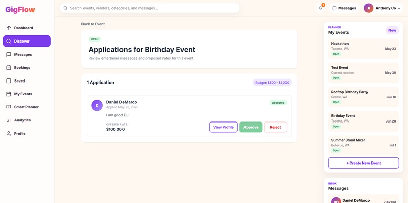 GigFlow – screenshot 9