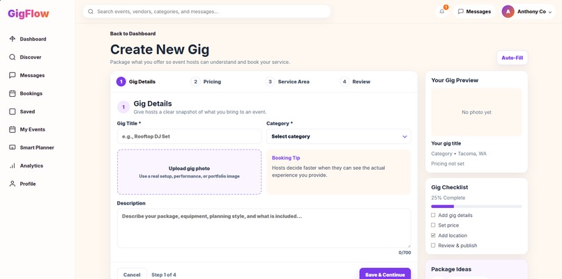 GigFlow – screenshot 10