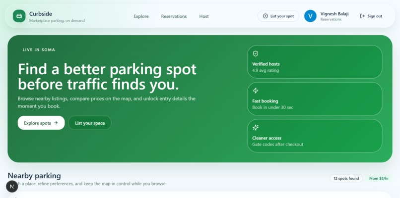 Curbside – screenshot 1