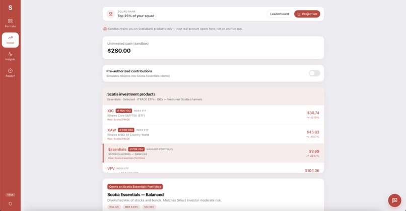 Scotia SmartStart – screenshot 2