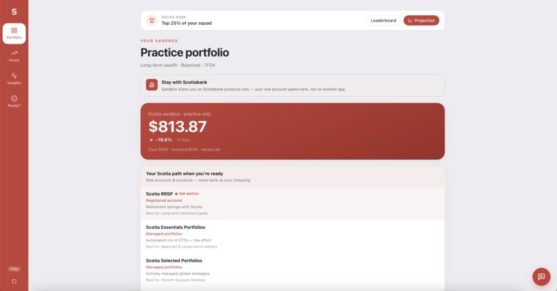 Scotia SmartStart – screenshot 1