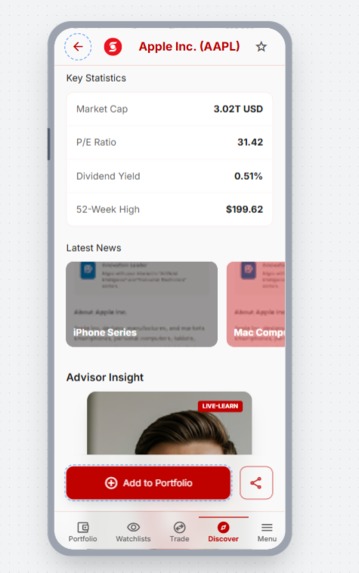 iTrade Discover – screenshot 10