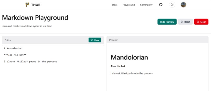 T.H.O.R (The Handbook of Open-source Repositories) – screenshot 2