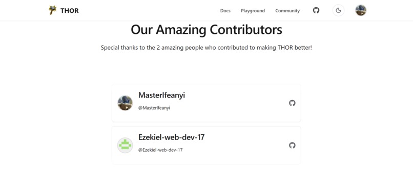 T.H.O.R (The Handbook of Open-source Repositories) – screenshot 3