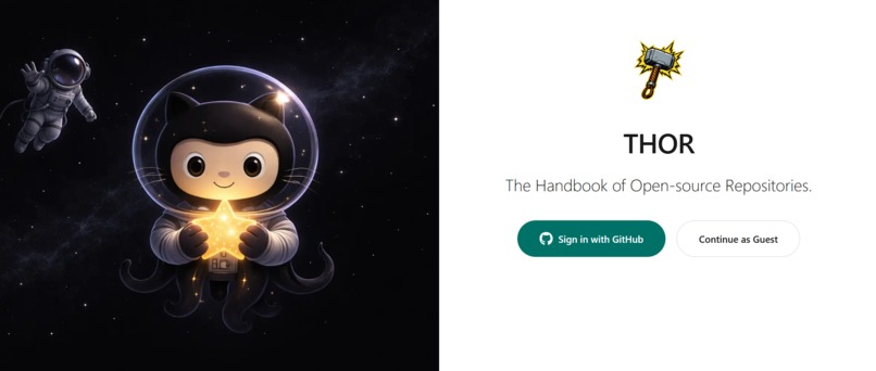 T.H.O.R (The Handbook of Open-source Repositories) – screenshot 6