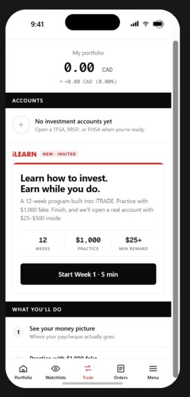 Scotia iLearn – screenshot 1