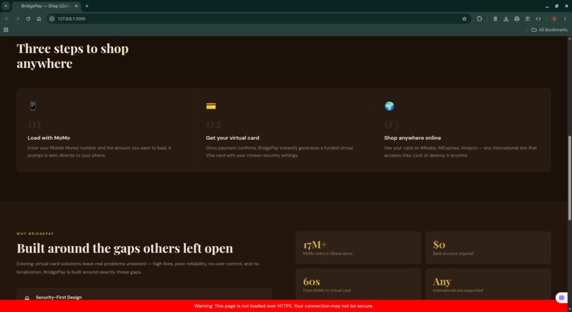 BridgePay – screenshot 2
