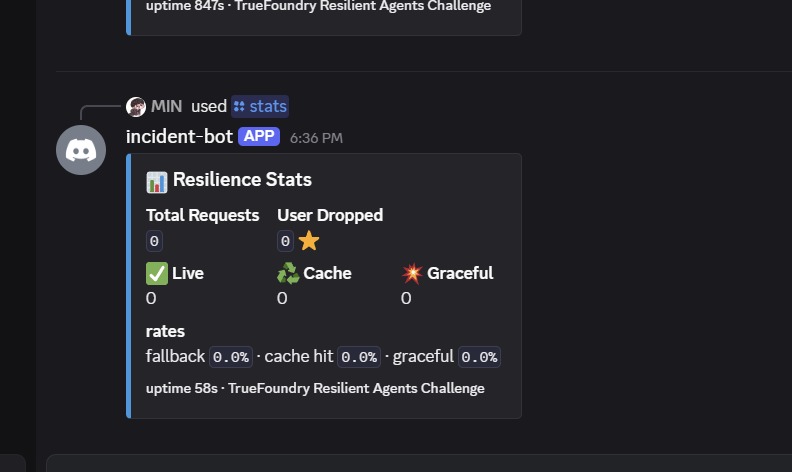 Incident Response Bot – screenshot 2