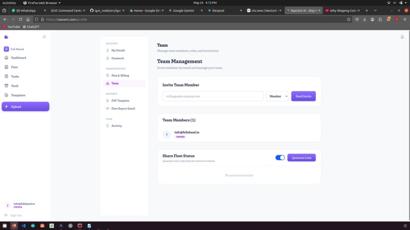 NavCert – screenshot 3