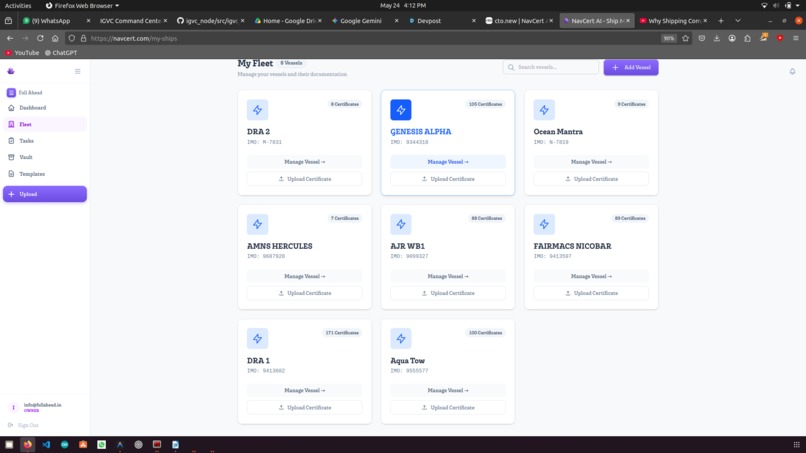 NavCert – screenshot 7