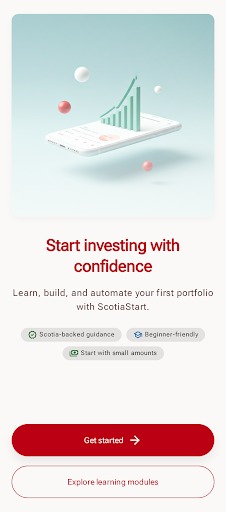 ScotiaStart – screenshot 1