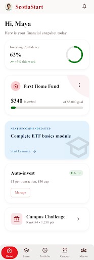 ScotiaStart – screenshot 2