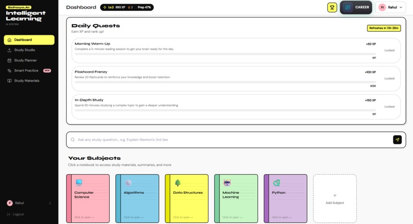 SahayaAI-Intelligent Learning & Career Platform – screenshot 3