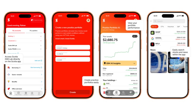 ScotiaBank iSIM Lab – screenshot 3